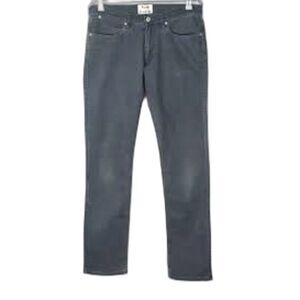 J. Crew 770 Gray Denim Straight Leg Jeans 100% Cotton Men Waist 31